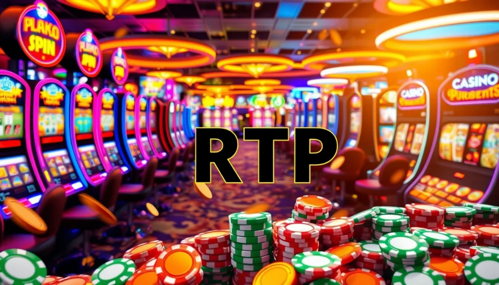 슬롯머신 RTP 개념과 활용 전략 총정리